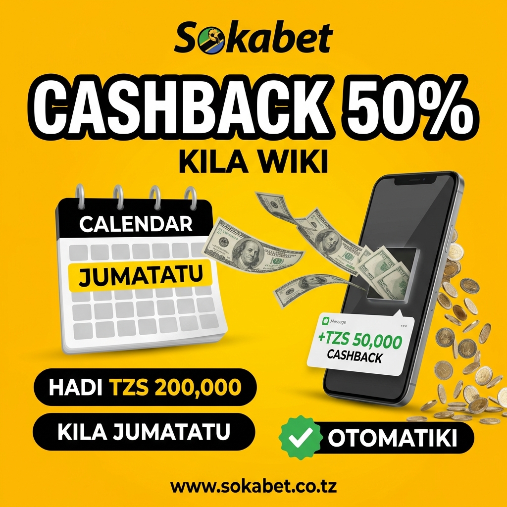 Sokabet Weekly Cashback Tanzania