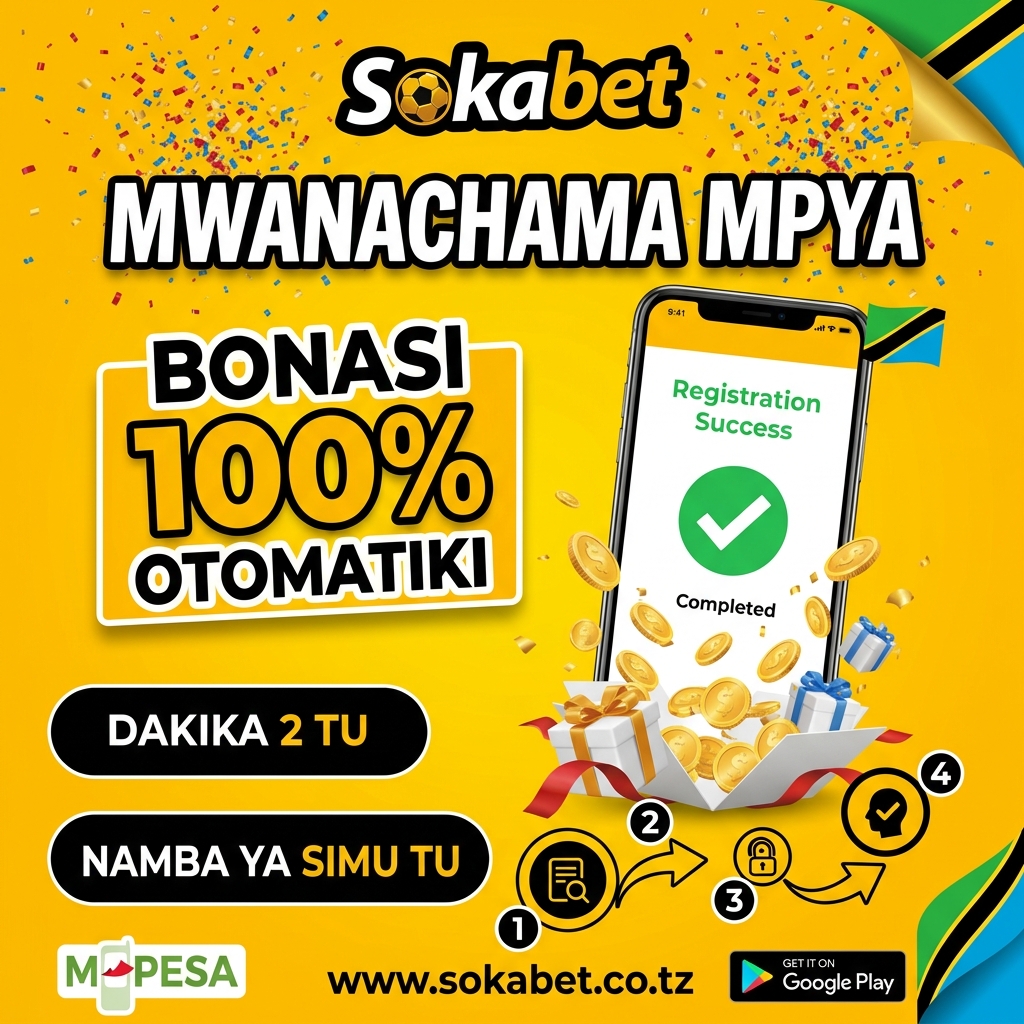 Sokabet Tanzania New Member Registration
